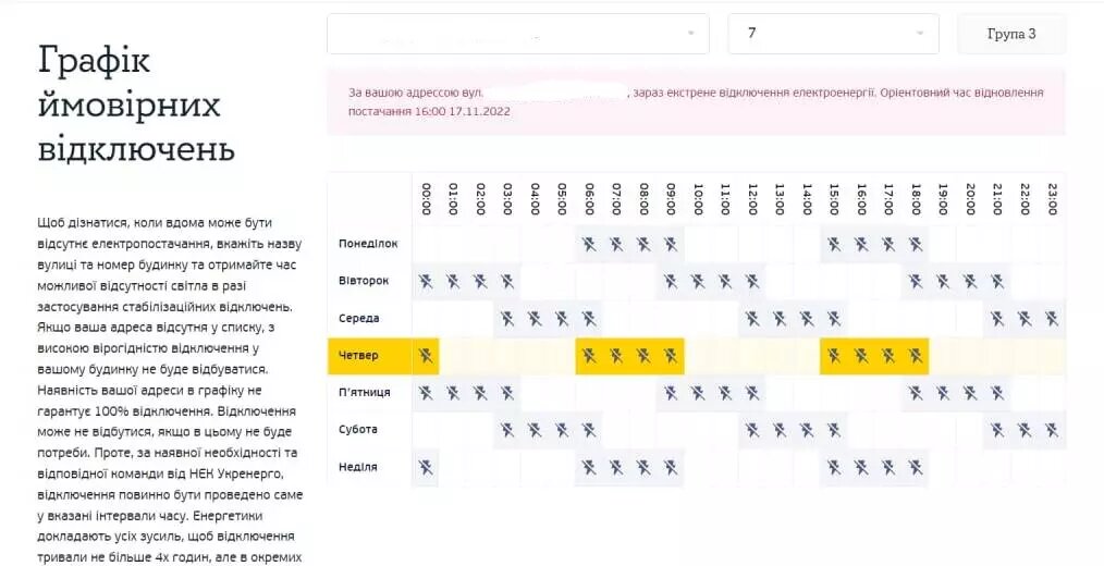 Аварійні, планові чи екстрені? У Києві з'являться нові типи відключень